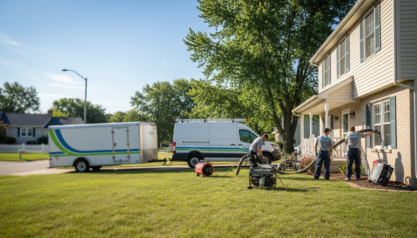 Flooded Basement Restoration And Cleanup With Repair in Hannibal, NY near me